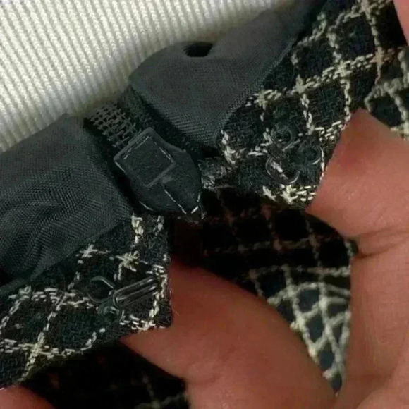 Kasper pencil skirt size 14 grid check career - Picture 7 of 9